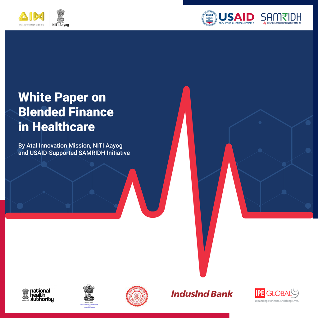 White paper on blended finance in healthcare