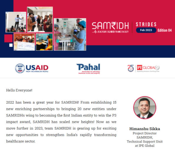 SAMRIDH Strides | Edition 04 | February 2023